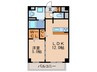 La・Lumiere塚本 1LDKの間取り