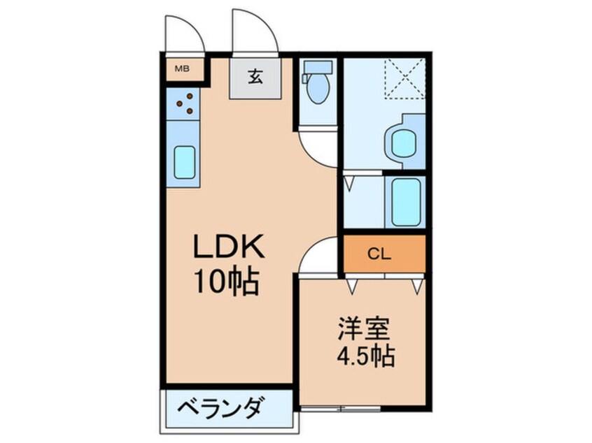 間取図 シャルマン香里