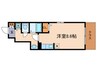 グリ－ンハイム 1Rの間取り