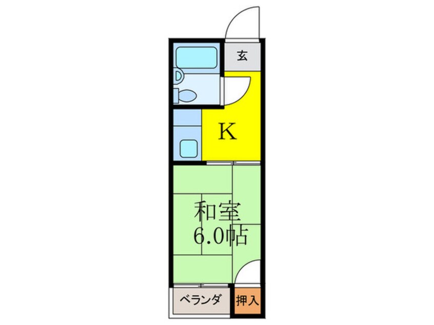 間取図 コ－ポモリタ