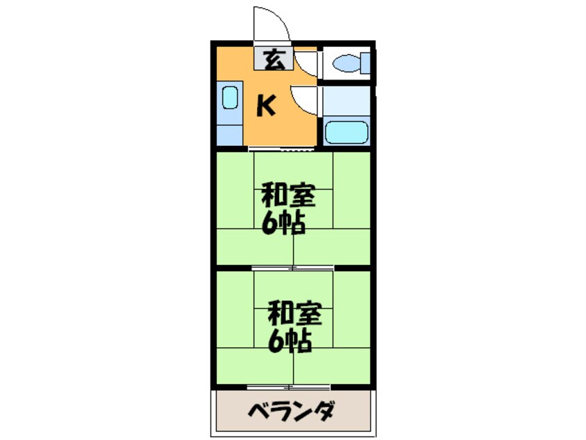 間取図 中谷ハイツ