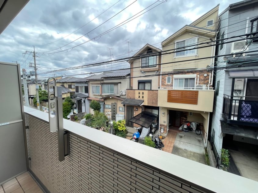 室内からの展望 エルメゾン嵯峨