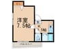 Ｍｓ ｈｏｕｓｅ 王子 1Kの間取り