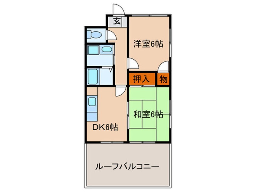 間取図 MDビル
