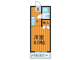間取図 エスポワール香里（8-33）