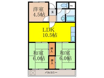 間取図 明香マンション