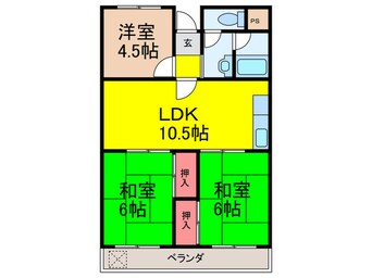 間取図 明香マンション