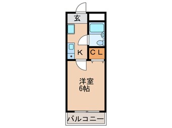 間取図 ロジュマン芙蓉