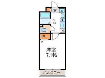 間取図 ラ・メゾン・ド・フル－ル御蔭