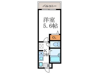間取図 ラ・メゾン・ド・フル－ル御蔭