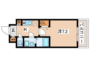 間取図 La・Liberta阿倍野