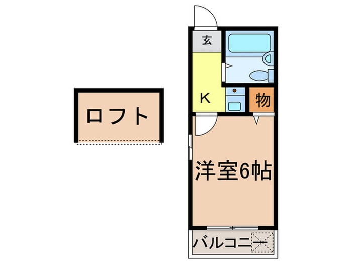 間取り図 ブランカ香枦園