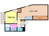 ハイツ糀屋Ⅱ 1LDKの間取り