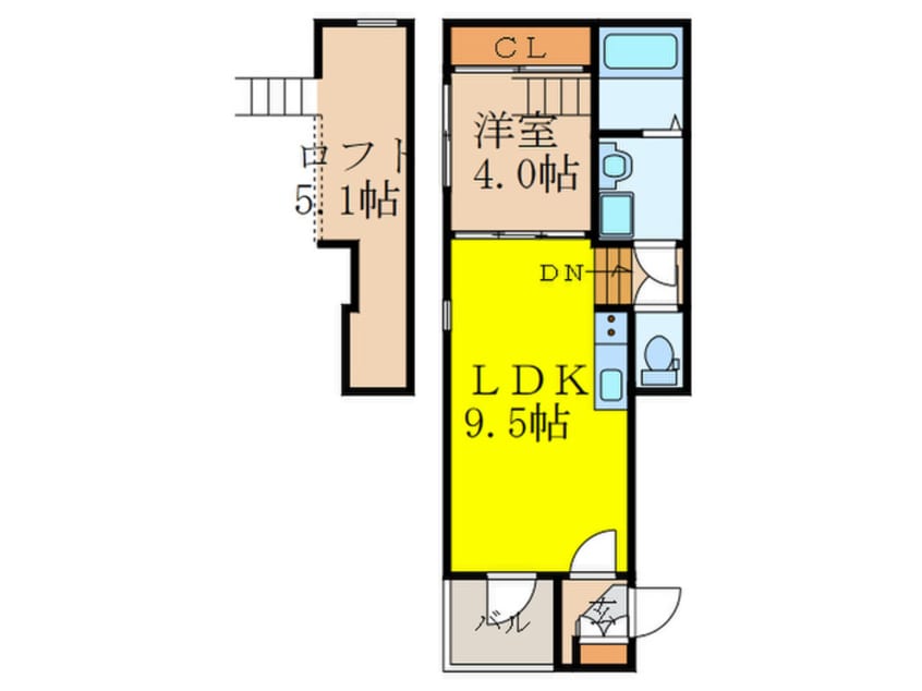 間取図 サザンモデラート