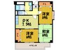 シェ－ルメモワ－ル 3DKの間取り