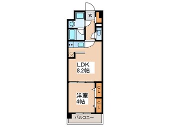 間取図 プランドール天王寺SOUTH