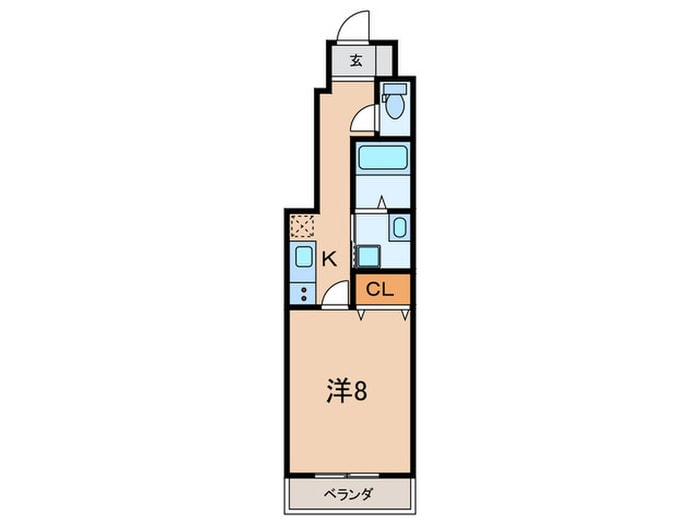間取り図 クレドール加古川