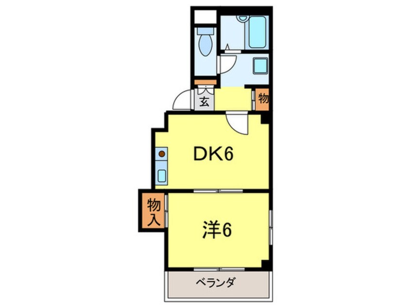 間取図 バーンホフ北口