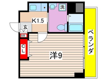 間取図 ＣＯＭＯＤＯ１６