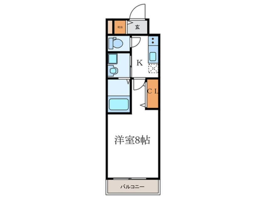 間取図 ﾍﾞﾗｼﾞｵ雅び京都洛北ｶﾞｰﾃﾞﾝ(217)