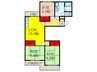 マンションアメニティ 3LDKの間取り