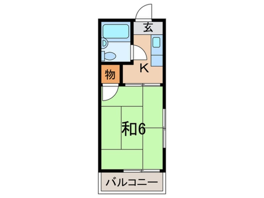 間取図 メゾンド・プチ・アンジェ