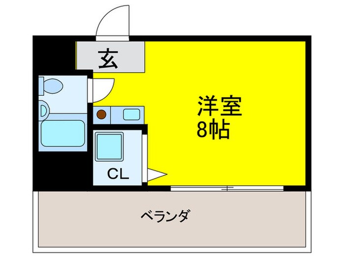 間取り図 モンテベルデ北田辺（２・３Ｆ）