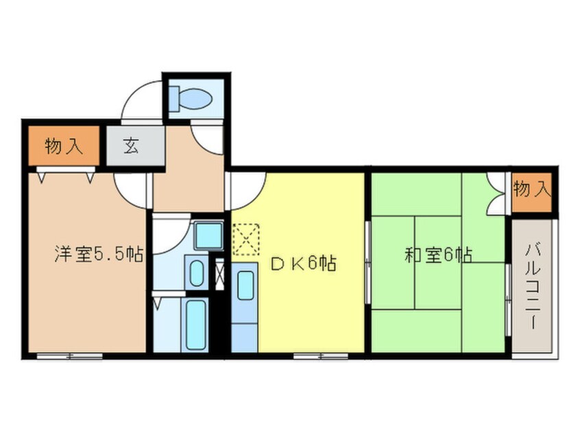 間取図 ドミ－ルＴＡＮＡＫＡ