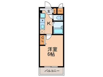 間取図 ラナップスクエア南森町(802)