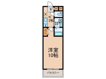 間取図 シナジーコート大正泉尾