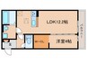 BRANSIA目川 1LDKの間取り