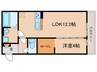 BRANSIA目川 1LDKの間取り