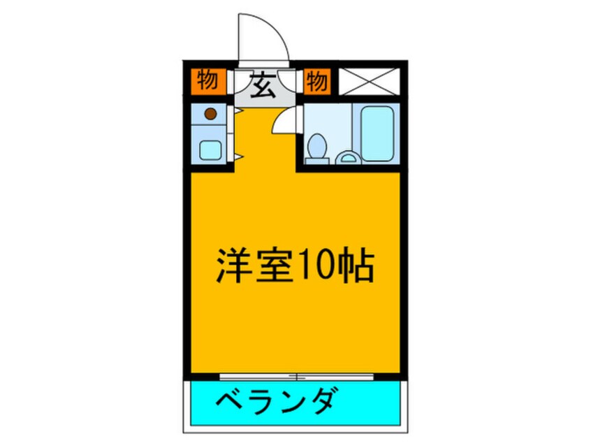 間取図 ビューハイツ守口