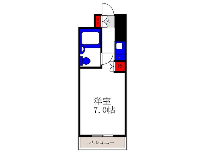 間取図 パレ緑地公園