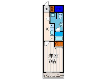 間取図 アルバロ－ザ京都