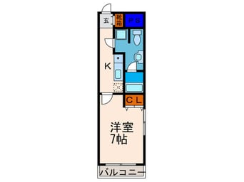 間取図 アルバロ－ザ京都