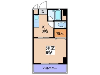 間取図 プレステージ堂島