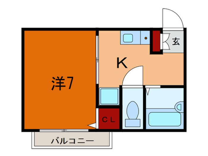 間取り図 ラフィーナエム