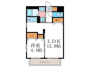 間取図 ティアレ長岡京