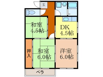 間取図 村上マンション