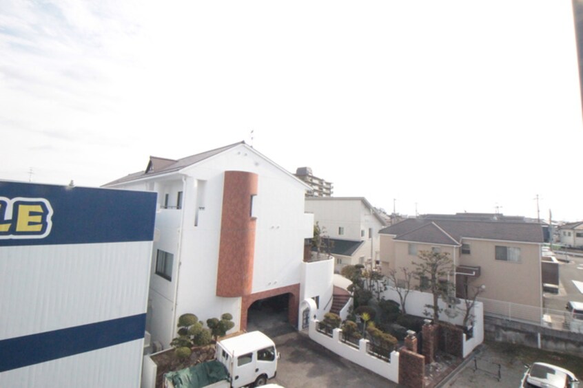 室内からの展望 村上マンション