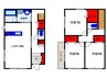 ロ－ズヴィラＡ棟 3LDKの間取り