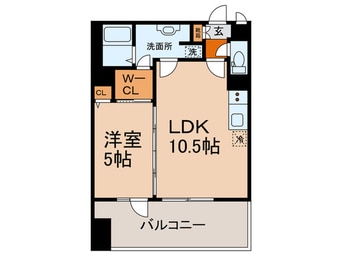 間取図 デコ－ル神戸Ⅱ