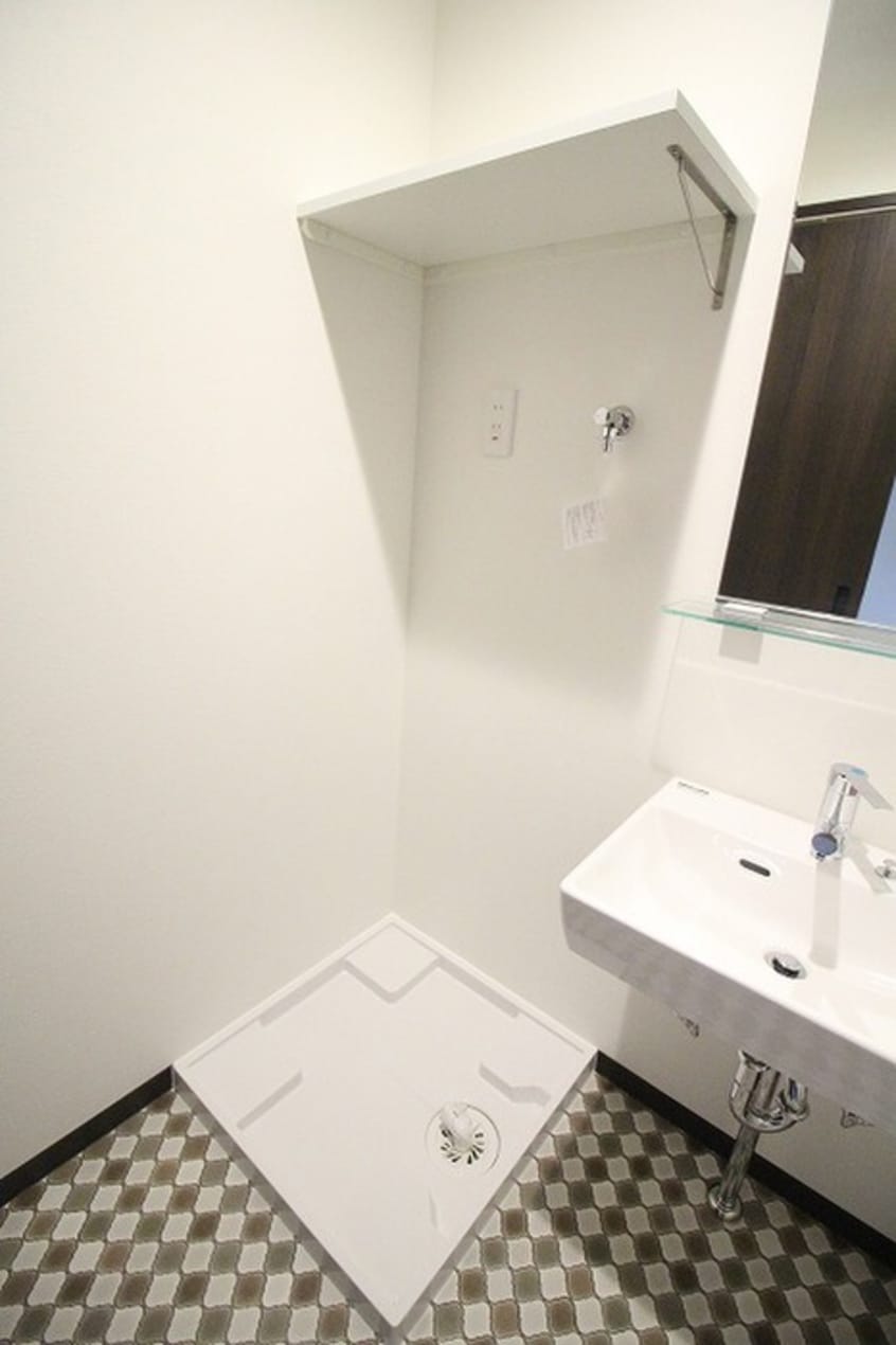 洗濯機置場 ｱｸｱﾌﾟﾚｲｽ京都二条城北(203)