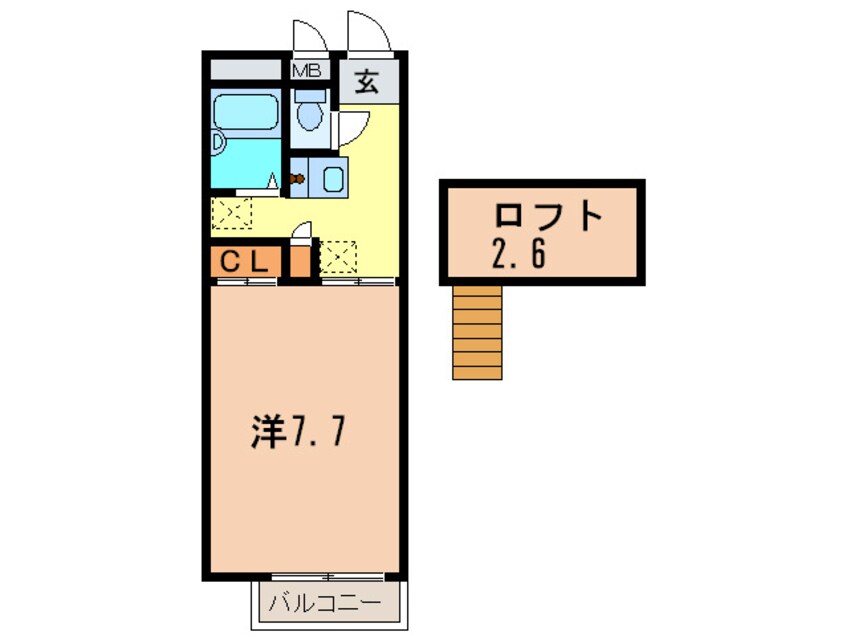 間取図 ドリームハイツ