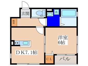 間取図 フウキパレス