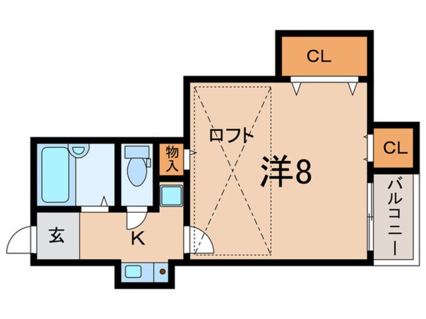 間取図 ハイム将軍通