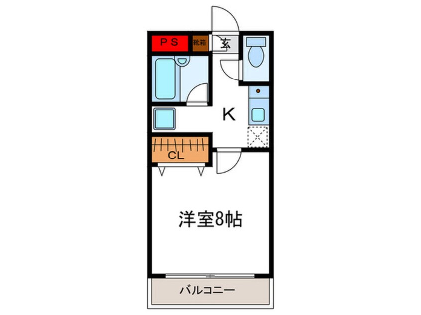 間取図 メゾン四郎兵衛