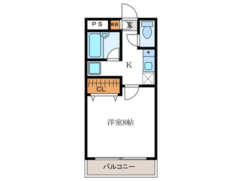 間取図 メゾン四郎兵衛