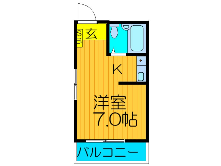 間取図 福井ハイツ